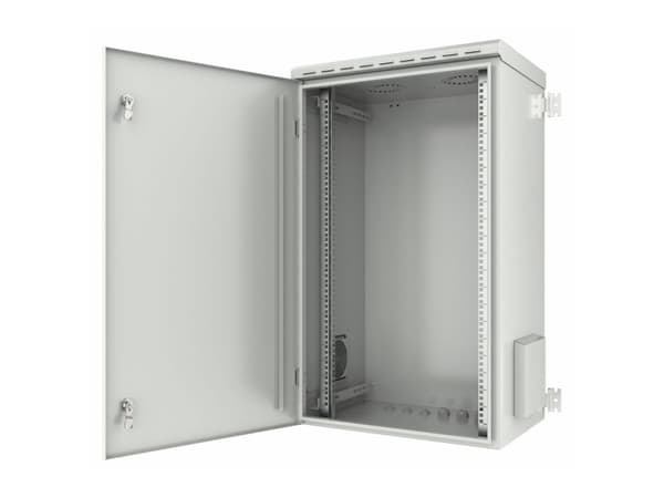 Lanview by Logon - Rack skap - 60 x 45 - veggmonterbar - hvit, RAL 7035 - 20U - 19"