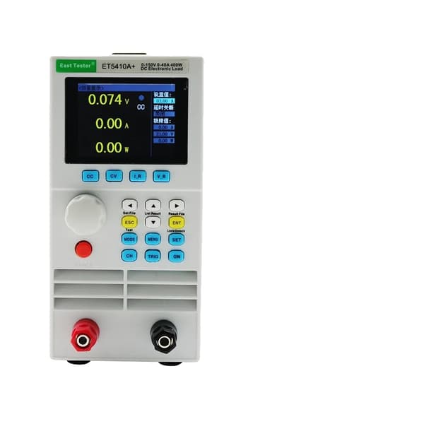 DC Elektronisk Belastningstester, 2,8-tommers TFT LCD-skærm, 400W Effektkapacitet,ET5410AET5410A