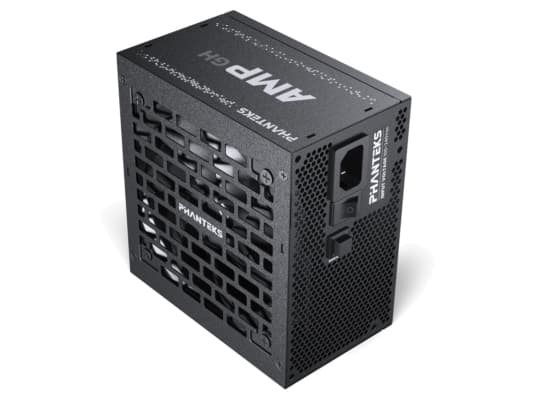 Phanteks AMP GH 750 - Strømforsyning (intern) - helt modulær - ATX12V 3.1 - 80 PLUS Gold - AC 100-240 V - 750 watt - Europa - svart