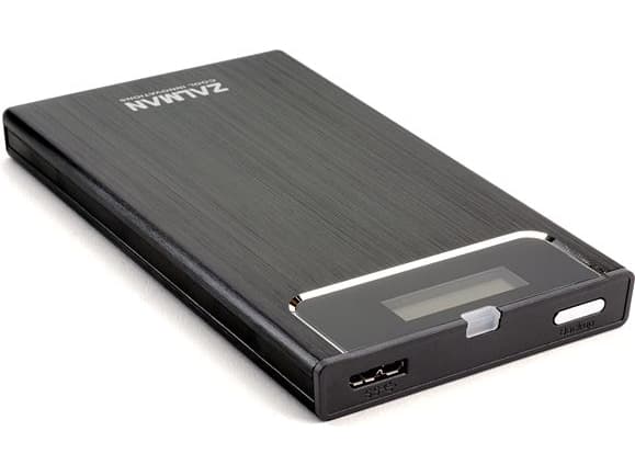 ZALMAN ZM-VE350 - Lagringspakke - 2,5" - SATA 6Gb/s - USB 3.0 - svart Sort