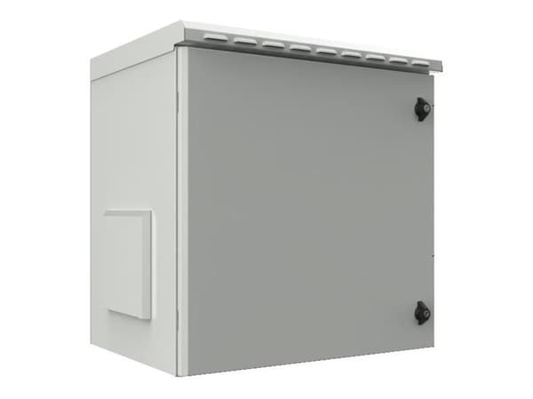 19" 7U IP55 seinäkiinnityskaappi 600 x 600 x 410mm -