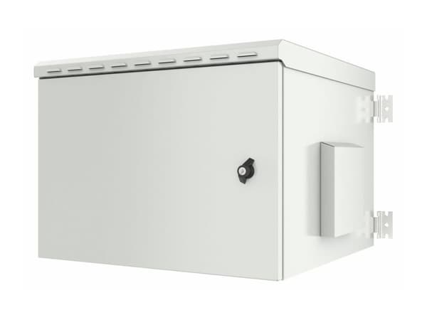 19" 7U IP55 seinäkiinnityskaappi 600 x 600 x 410mm -