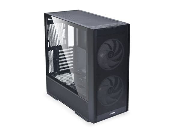 Lian Li 206 - - genomskinlig sidopanel - ingen strömförsörjning - USB/ljud