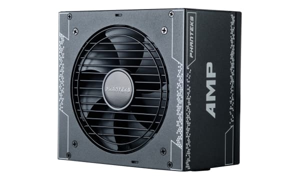 Phanteks AMP GH 850 - Strømforsyning (intern) - helt modulær - ATX12V 3.1 - 80 PLUS Gold - AC 100-240 V - 850 watt - Europa - svart