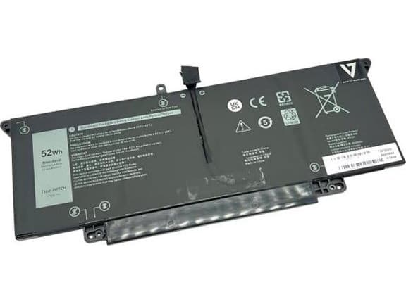 V7 D-HRGYV-V7E - Batteri för bärbar dator (likvärdigt med: Dell JHT2H, Dell HRGYV, Dell X825P, Dell 451-BCPW) - 7,6 V - litiumjon - 4-cells - 6840 mA