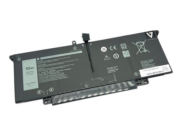V7 D-HRGYV-V7E - Batteri för bärbar dator (likvärdigt med: Dell JHT2H, Dell HRGYV, Dell X825P, Dell 451-BCPW) - 7,6 V - litiumjon - 4-cells - 6840 mA