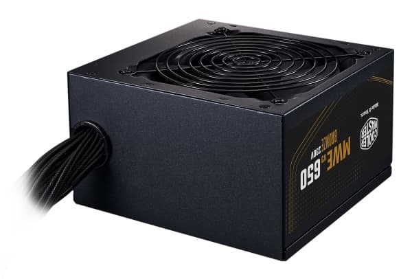 Cooler Master MWE Bronze V3 650 - Strømforsyning (intern) - ATX12V 3.1/ EPS12V - 80 PLUS Bronze - AC 100-240 V - 650 watt - aktiv PFC - Europa