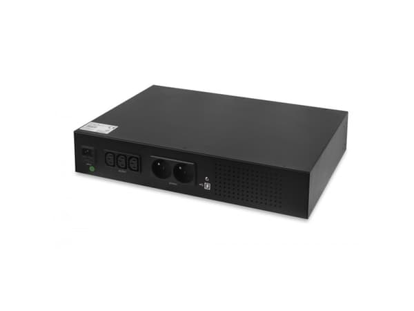 RackUPS 1200VA/720W 2*7Ah strömförsörjning för nödsituationer