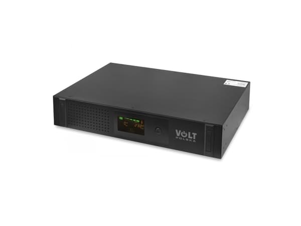 RackUPS 1200VA/720W 2*7Ah strömförsörjning för nödsituationer