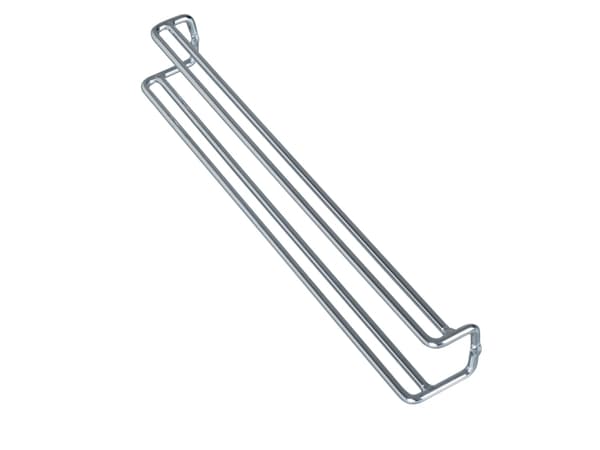 WENKO Tie and belt holder, Vyöripustin, Hopea, Metalli, Ruuvit, 360 mm, 50 mm
