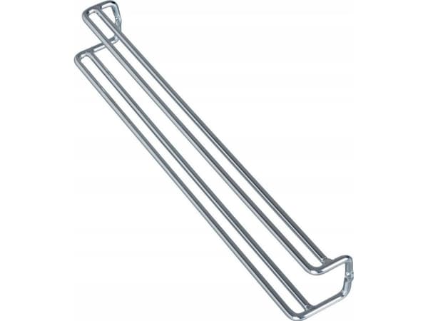 WENKO Tie and belt holder, Vyöripustin, Hopea, Metalli, Ruuvit, 360 mm, 50 mm