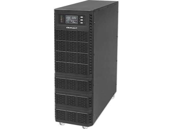 Dysan Qoltec UPS 10kVA | 10000W | Tehokerroin 1.0 | LCD | EPO | USB | On-line