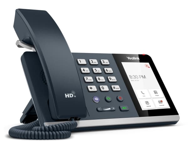 Yealink MP54 E2 - VoIP-telefon - med Bluetooth interface - klassiskt grå
