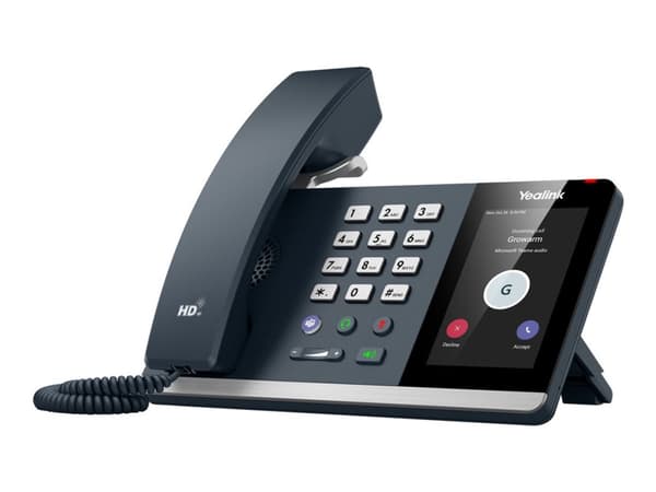 Yealink MP54 E2 - VoIP-telefon - med Bluetooth-grensesnitt - klassisk grå Grå