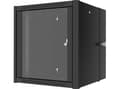 Miniatyrbild 4 av 4: Lanview by Logon - Rack skåp - 60 x 60, double, pro - väggmontering - svart, RAL 9005 - 12U - 19"