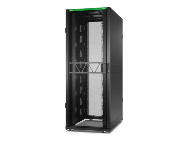APC NetShelter SX Gen 2 - Rack skåp - 1991 H x 750 B x 1200 D mm, med sidor - golvstående - svart - 42U - 19" - TAA-kompatibel