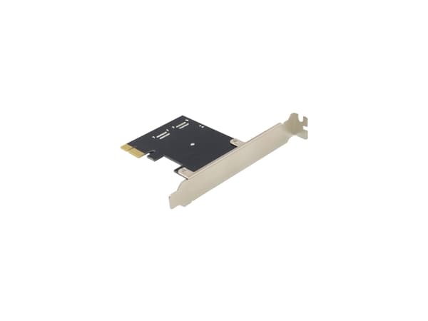 InLine 76617M, SATA, SATA, Hankjønn, PCIe 2.0, 6 Gbit/s, Windows 10, Windows 11, Windows 7, Windows 8, Windows Vista, Windows XP