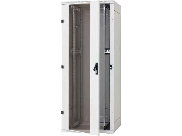 Triton RZA-22-A81-CAX-A1-MA, Frittstående hylle, 22U, 300 kg, Grå