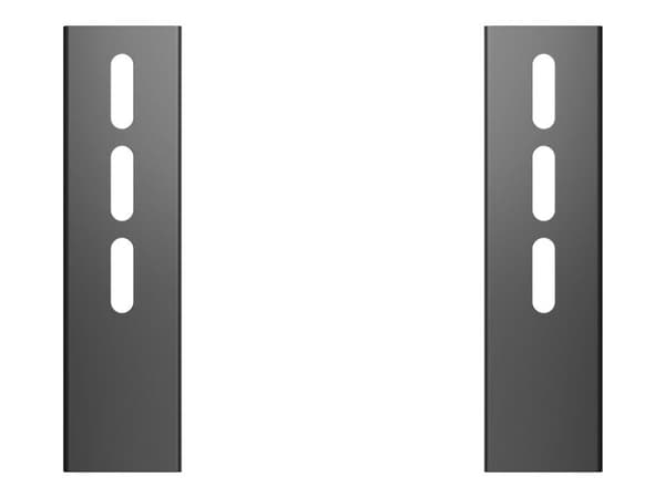 Multibrackets M Extender Kit Basic 180 - Monteringskomponent (förlängningsfästen) - för platt panel - svart - skärmstorlek: 55"-80" - monterbar på go