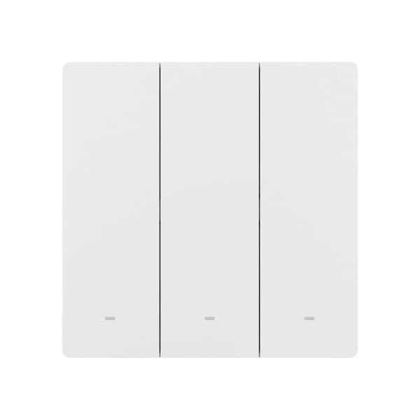 Wifi Smart 3-kanavainen seinäkytkin - Valkoinen