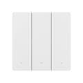 Miniatyrbillede 2 af 2: Wifi Smart 3-kanals vægkontakt - Hvid