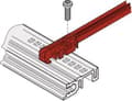 Miniatyrbild 1 av 2: Schroff - Ledstång - Röd - 22 cm (förpackning om 10) (24568362)