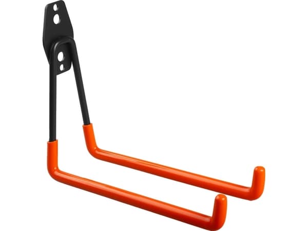 Maclean väggfäste för garage, för däck, trädgårdsredskap, stege, slangar, cykel, max. belastning 25 kg, MC-444