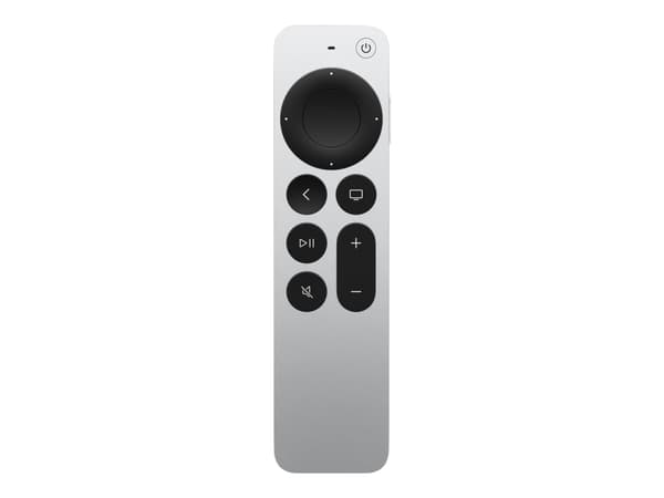 Apple Siri Remote 3rd Generation - Fjernkontroll - infrarød Sort, Sølv