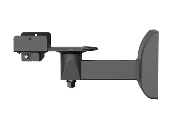 Multibrackets M - Monteringssats (väggfäste) - för högtalare - universal, max belastning 15 kg - förstärkt polymer - svart