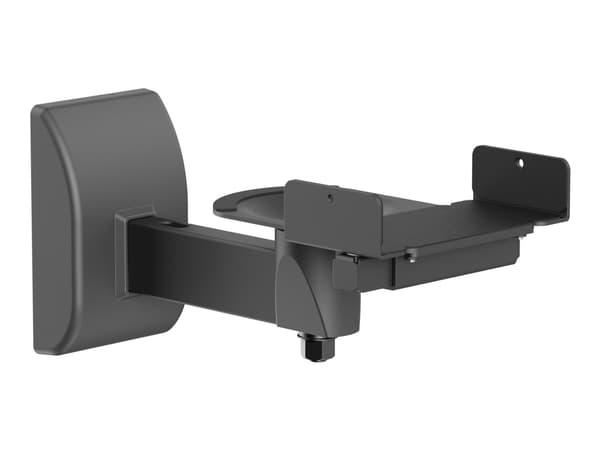 Multibrackets M - Monteringssats (väggfäste) - för högtalare - universal, max belastning 15 kg - förstärkt polymer - svart