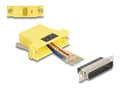 Miniatyrbild 1 av 4: Delock Assembly Kit - Seriell adapter - DB-25 (hane) skruvbar till RJ-45 (hona) - CAT 5/5e/6 - individuellt tilldelningsbar seriell gränssnitt - gul
