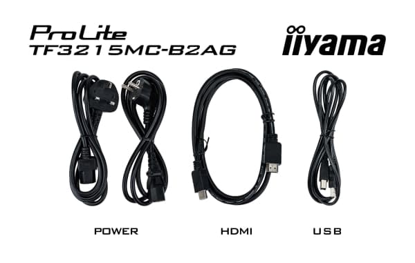 iiyama ProLite TF3215MC-B2AG - LCD-skjerm - 32" (31.5" synlig) - åpen ramme - berøringsskjerm - 1920 x 1080 Full HD (1080p) - VA - 500 cd/m² - 3000:1