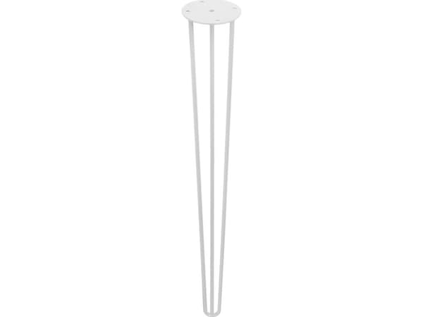 Sourcing STEEL ANGLE LEG 8X700 MM BLANCO