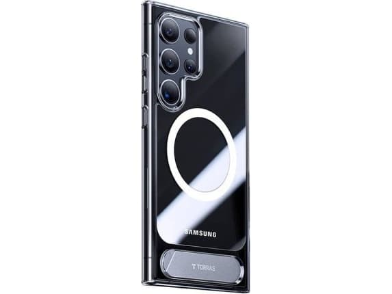 Torras UPRO Pstand case for Samsung S24 Ultra (transparent)