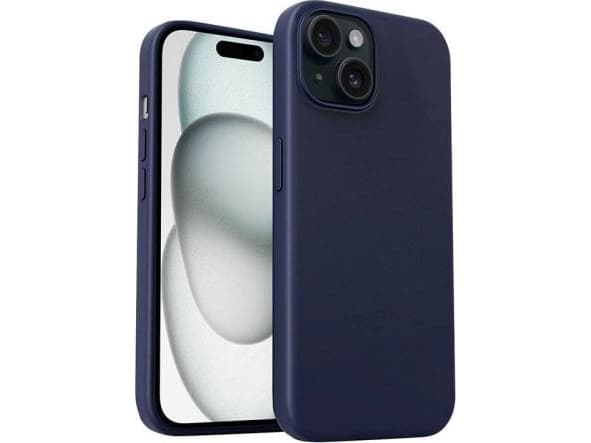 Aukey PC-GJ10B case for iPhone 15 Plus (storm blue)