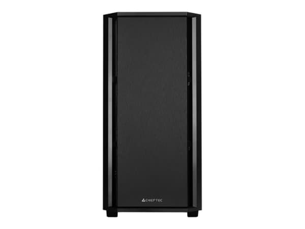 Chieftec Pro Mini AZ-01B-OP - MT - mini ATX - ingen strømforsyning (ATX) - svart - USB/lyd