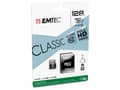 Miniatyrbild 2 av 2: Emtec Classic, 128 GB, MicroSDXC, Klass 10, 20 MB/s, 12 MB/s, Svart