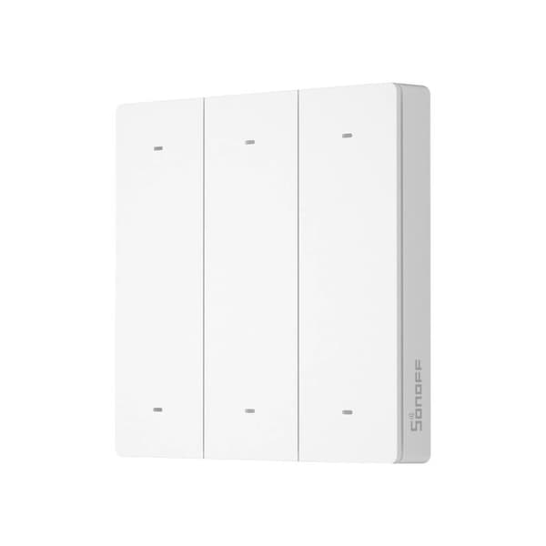 Sonoff R5 wlan-älykäs seinäkytkin, jossa on 6 painiketta ja eWeLink-Remote-yhdyskäytävä
