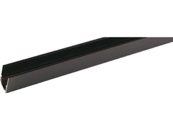 Overflademonteret 48V V-TAC 200cm aluminiumsskinne Sort (blænde og endedæksler inkluderet) VT-6129