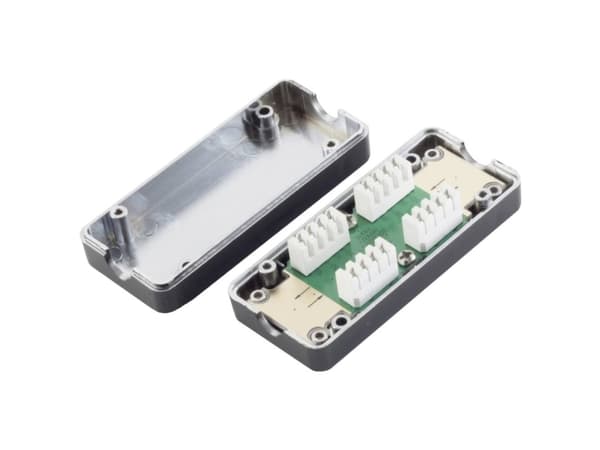 BKL Electronic 10121222 LSA-PLUS tilslutningsteknologi Sort Indhold: 1 stk