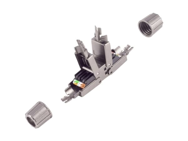 BKL Electronic 10121214 LSA-PLUS tilslutningsteknologi Sort Indhold: 1 stk