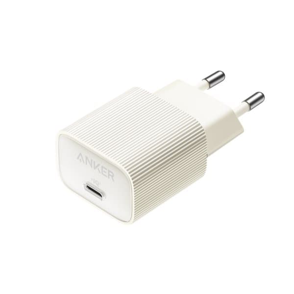 Anker - Nano USB-C Wall Charger (30W), White Compact and Powerful Charging Solution