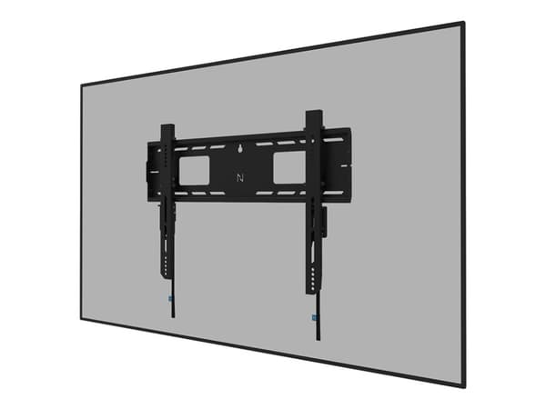 Neomounts LEVEL-750 - Monteringssett - for TV - tungt arbeid - låsbar - stål - svart - skjermstørrelse: 42"-86" - veggmonterbar