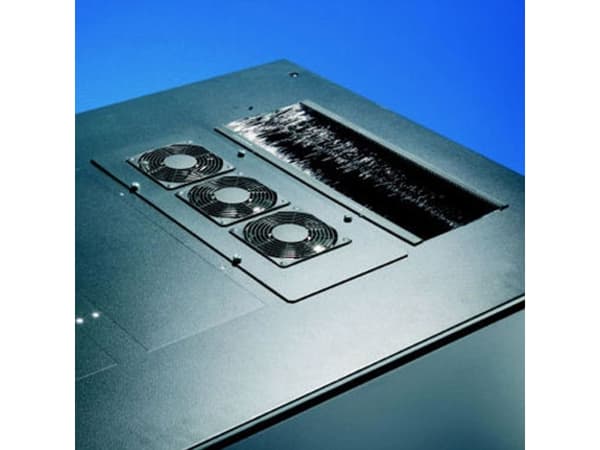 Secomp 26100534, Rackpanel med borste, Svart, 48,3 cm (19"), 800 mm, 381 g