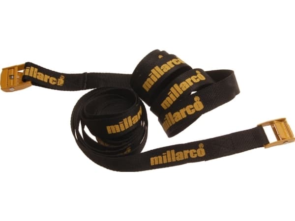Work it by millarco® bagagefastspænder 25 mm x 3 meter 2 stk