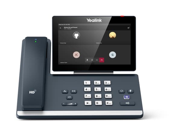Yealink MP58-WH E2 - VoIP-telefon - med Bluetooth interface med nummerpresentation/samtal väntar - SIP - klassiskt grå
