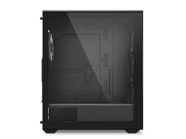 Sharkoon - - sidepanel med vindu - ingen strømforsyning - USB/lyd