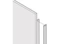 Miniatyrbilde 2 av 2: SCHROFF tekstil EMC deksler for SCHROFF frontpanel, -40C +70C, 3 HU, 10 stk.