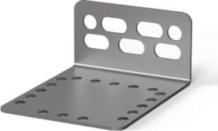 TRITON SCHROFF rackmonteringsbrakett for 1 til 4 polet skinne
