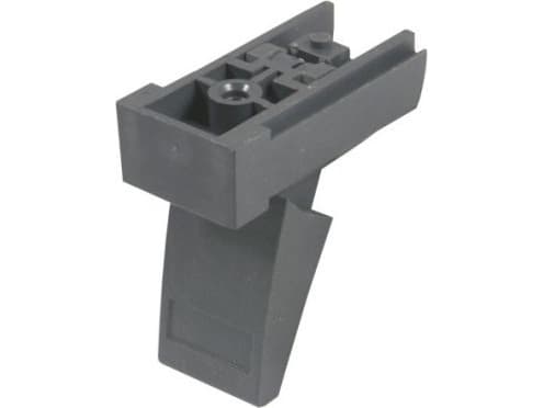TRITON SCHROFF Övre chassifötter, plast, RAL 9006